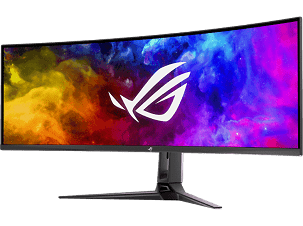 ASUS ROG Swift OLED PG49WCD 49'' Curved UWQHD 144 Hz 32:9 FreeSync OLED Gamer Monitor, Black