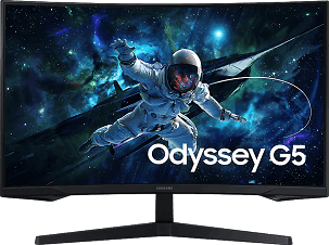 SAMSUNG Odyssey G5 S32CG552EUXEN 32'' Curved WQHD 165 Hz 16:9 FreeSync VA LED Gamer Monitor