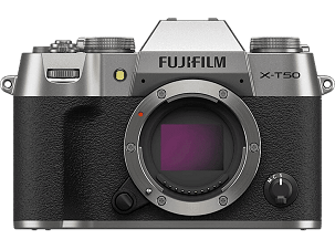 FUJIFILM X-T50 Mirrorless interchangeable lens camera frame, silver