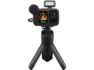 GOPRO HERO13 Black Creator Edition action camera package - remote control grip, light, microphone