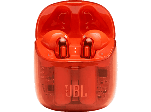 JBL TUNE 225TWS True Wireless headphones Ghost Edition, transparent orange