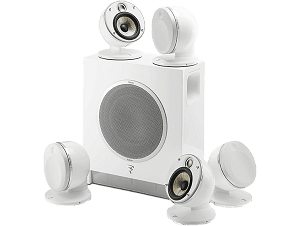 FOCAL Dome Flax 5.1 speaker set, white